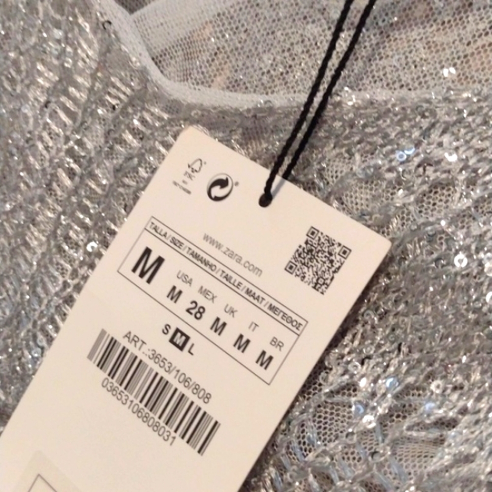 ZARA WOMAN COLLECTION Midi Dress Round Neckline Thin Straps $109 NWT - Picture 11 of 13